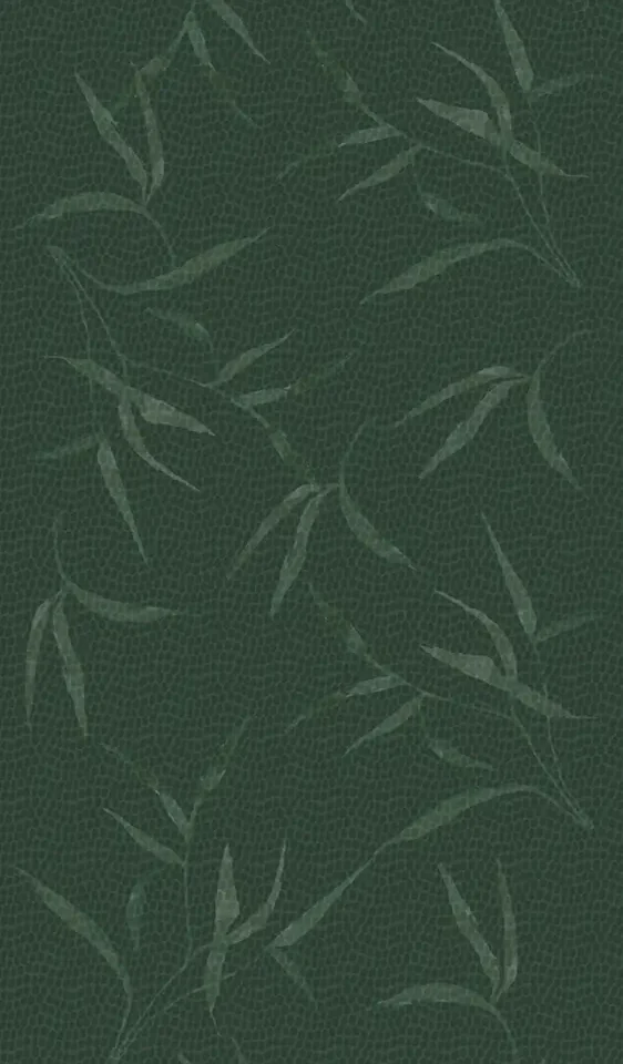 Sam & Luca - Dino nights uni leaves forest green