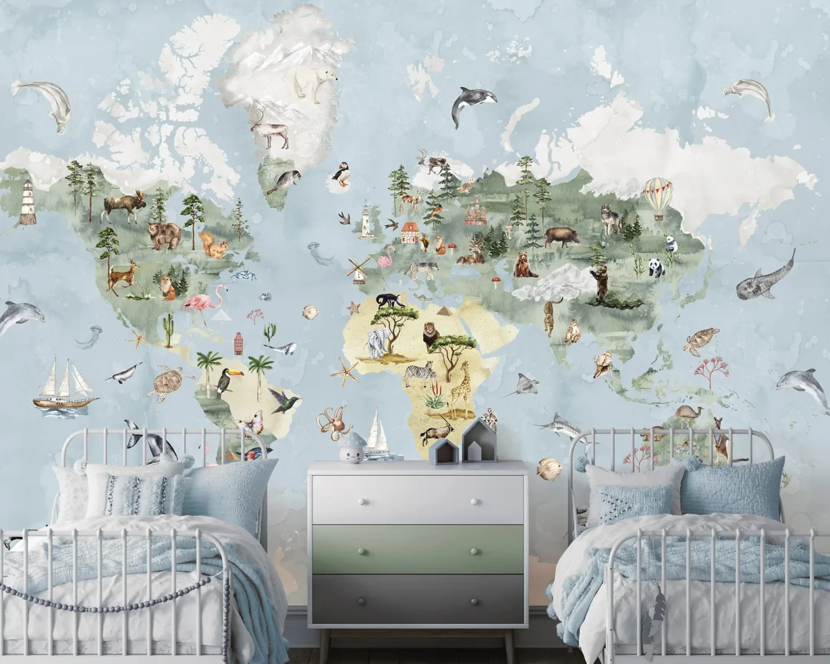 Sam & Luca - Around the World 400x280cm