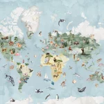 Sam & Luca - Around the World 400x280cm