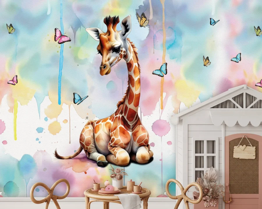 Sam & Luca - Rainbow Giraffe
