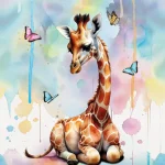 Sam & Luca - Rainbow Giraffe