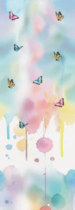 Sam & Luca - Rainbow Giraffe uni