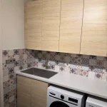 Spatwand met Portugees Tegel Design – Feldspar in de keuken van een klant