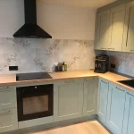 Design carrelage antique avec Blossom dans la cuisine d'un client