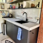 Crédence de cuisine avec impression, Design carrelage antique, Vissen dans la cuisine d'un client
