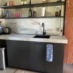 Crédence de cuisine avec impression, Design carrelage antique, Vissen dans la cuisine d'un client