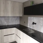 Cire Betonlook – DW7372 in de keuken van een klant