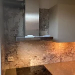 Brick & Concrete, DW7375 in a customer's kitchen
