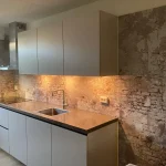 Brick & Concrete, DW7375 in a customer's kitchen