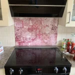 Tegel Keukenwand, DW7396 in de keuken van een klant