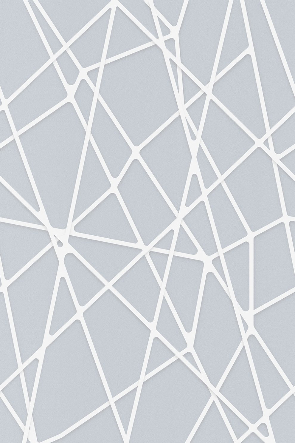 Papier peint Timeless - Mikado Bleu
