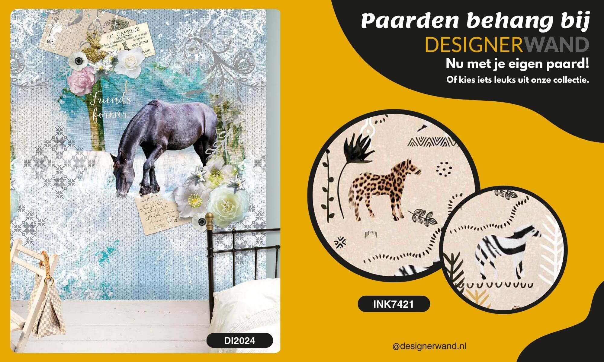 Horse wallpaper at Designerwand