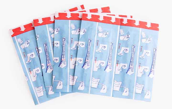 Tesa powerstrips large (set van 10)