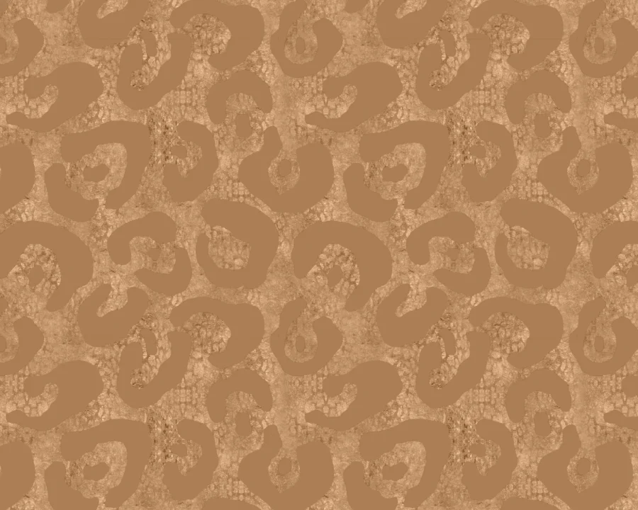 Leopard Print Metallic - Backsplash Sample DW8701
