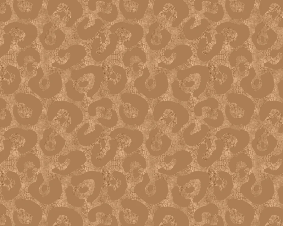 Leopardenmuster Metallic - Küchenrückwand - DW8701