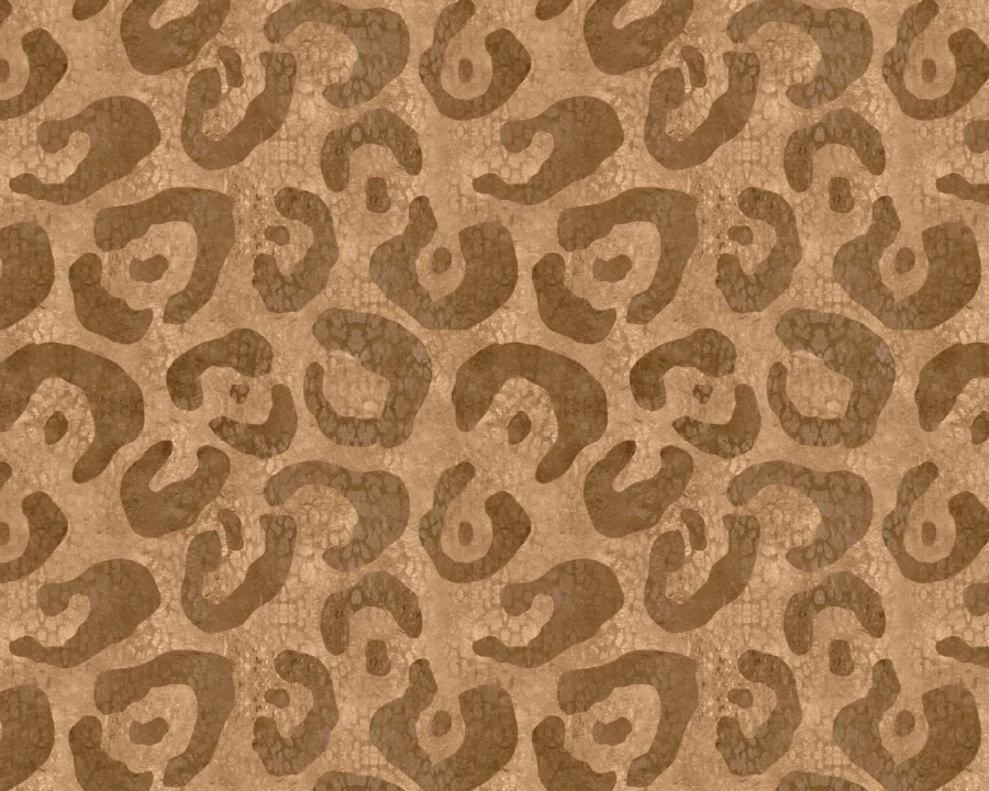Leopard Print Bronze - Backsplash Sample DW8702
