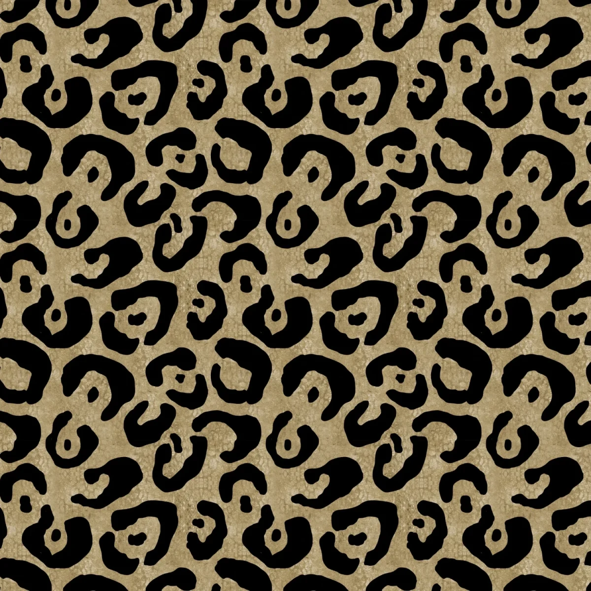Panterprint Zwart Goud - Spatwand Staal DW8704