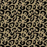 Panterprint Zwart Goud - Spatwand - DW8704
