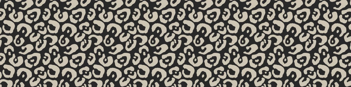 Panterprint Zwart Zand - Spatwand - DW8706