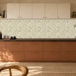 Panterprint Zand - Spatwand - DW8707, keukensimulatie 3