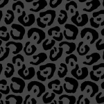 Leopard Print Anthracite - Backsplash Sample DW8708