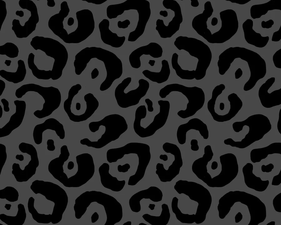 Leopard Print Anthracite - Backsplash Sample DW8708