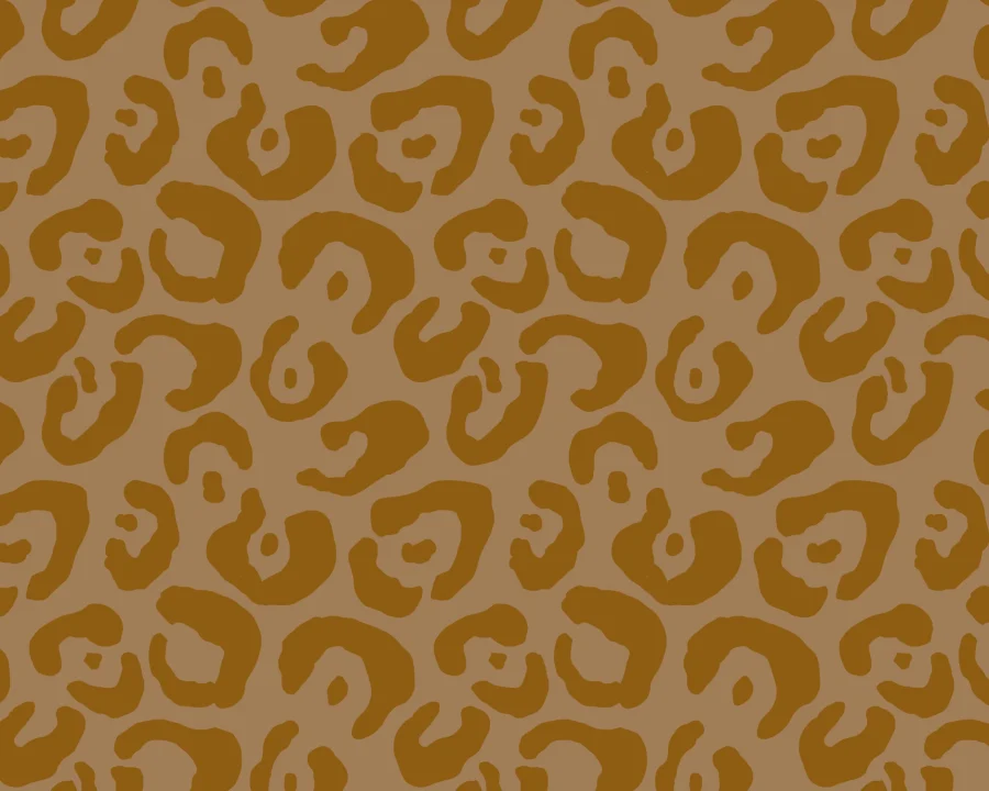 Leopardenmuster Cumin - Küchenrückwand - DW8709