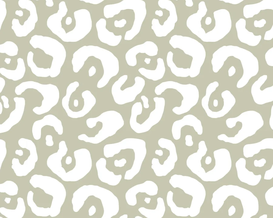 Leopard Print Sage - Backsplash Sample DW8710