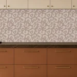 Panterprint Oudroze - Spatwand - DW8711, keukensimulatie 5