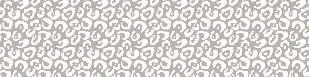 Panterprint Lichtgrijs - Spatwand - DW8712