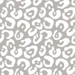 Panterprint Lichtgrijs - Spatwand - DW8712